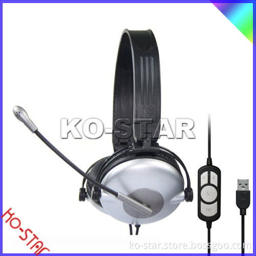 Remote Control Multi-Functional 7.1 Sound Gaming USB Studio Headsets